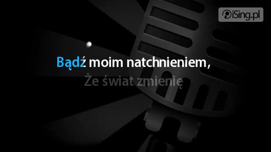 Andrzej Zaucha Bądź Moim Natchnieniem Tekst ising.pl