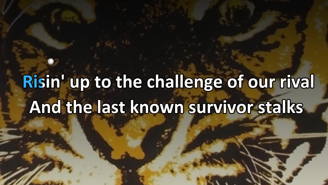 Survivor – Eye of the Tiger | Tekst piosenki, tłumaczenie i teledysk
